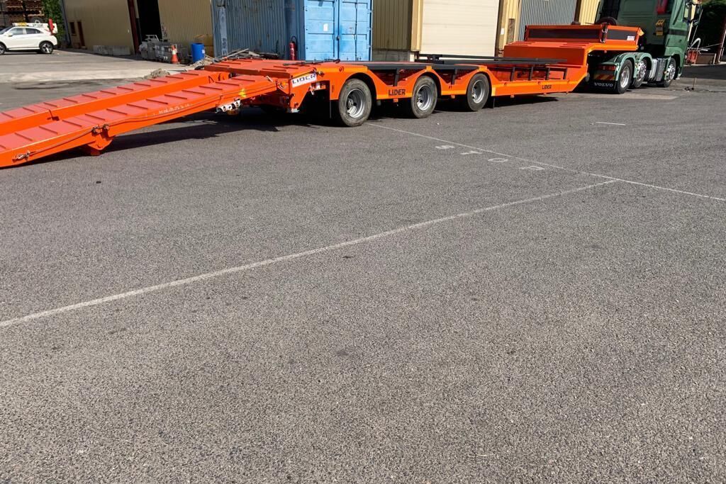 LIDER 2025 YEAR NEW LOWBED TRAILER FOR SALE (MANUFACTURER COMPANY) - عربة مسطحة منخفضة نصف مقطورة: صور 2 LIDER 2025 YEAR NEW LOWBED TRAILER FOR SALE (MANUFACTURER COMPANY) - عربة مسطحة منخفضة نصف مقطورة: صور 2