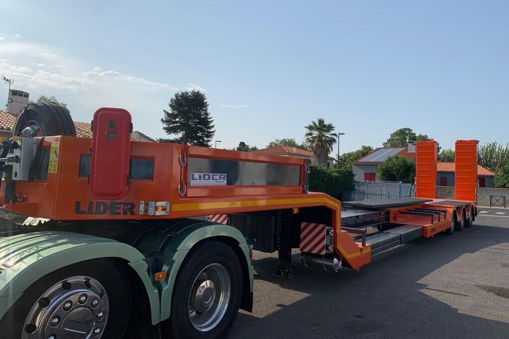 LIDER 2025 YEAR NEW LOWBED TRAILER FOR SALE (MANUFACTURER COMPANY) - عربة مسطحة منخفضة نصف مقطورة: صور 3 LIDER 2025 YEAR NEW LOWBED TRAILER FOR SALE (MANUFACTURER COMPANY) - عربة مسطحة منخفضة نصف مقطورة: صور 3
