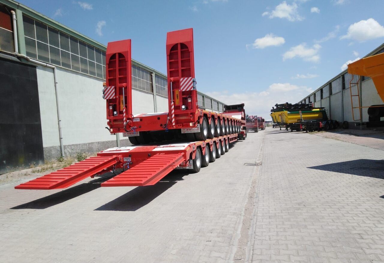 عربة مسطحة منخفضة نصف مقطورة جديد LIDER 2025 model 150 Tons capacity Lowbed semi trailer: صور 12