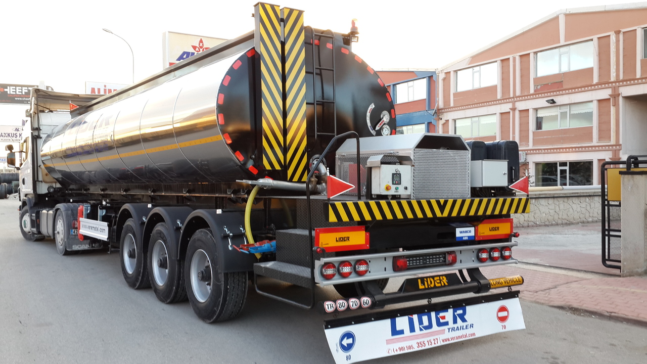 نصف مقطورة صهريج جديد LIDER 2025  year NEW directly From Manufacturer compale stock any ready: صور 16