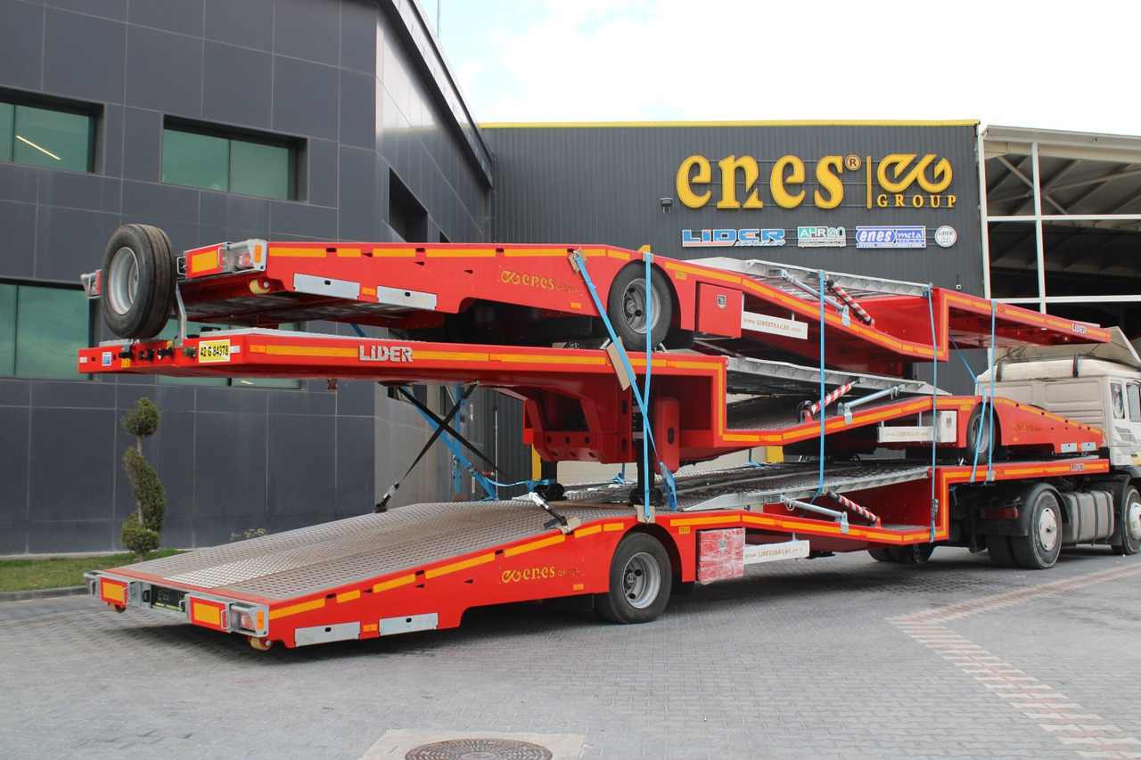شاحنة نقل سيارات نصف مقطورة لنقل المعدات الثقيلة جديد LIDER LIDER NEW 2025 MODEL Car Carrier: صور 6