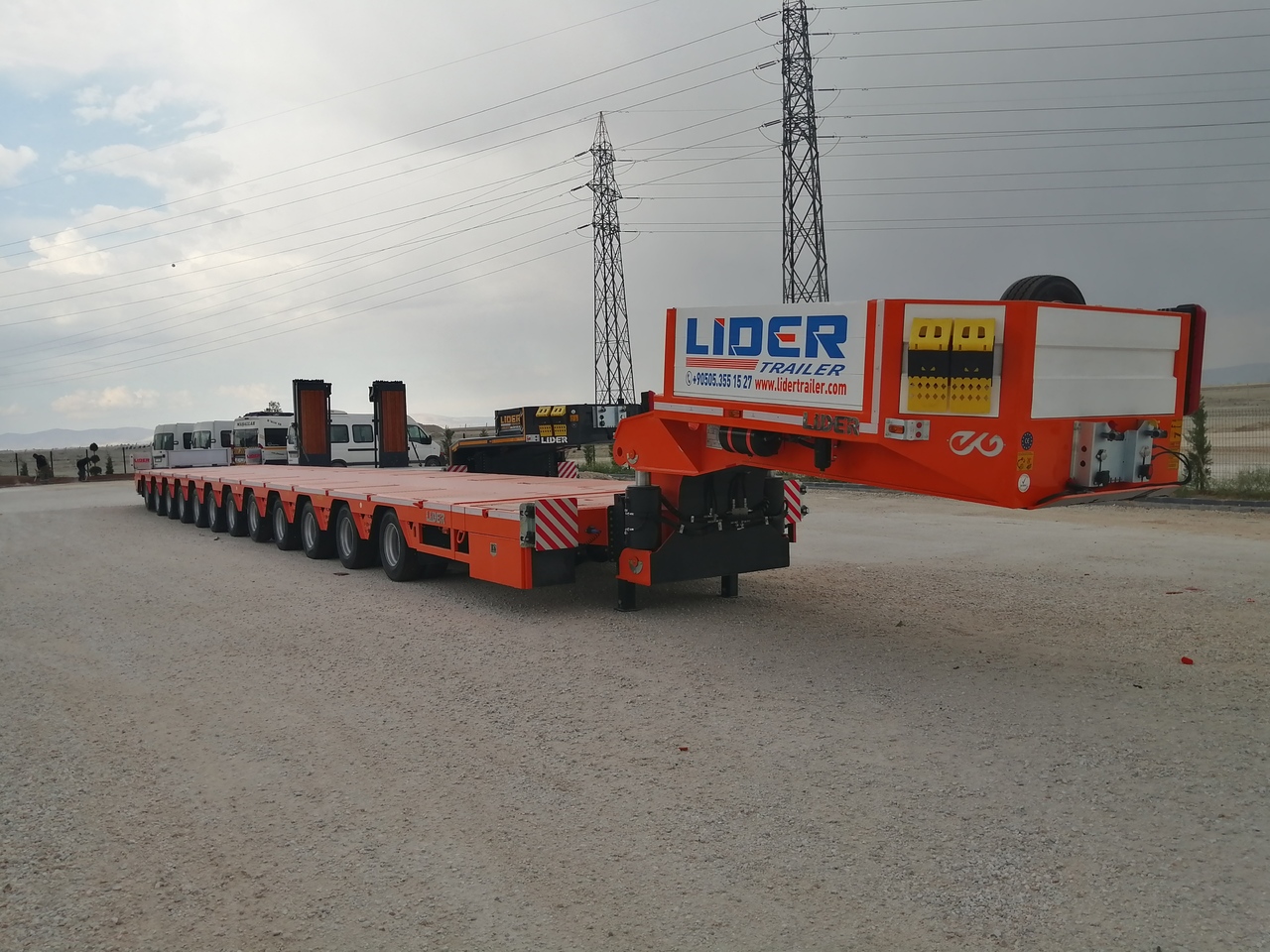 LIDER LIDER NEW 2025 MODEL Lowbed - عربة مسطحة منخفضة نصف مقطورة: صور 2 LIDER LIDER NEW 2025 MODEL Lowbed - عربة مسطحة منخفضة نصف مقطورة: صور 2