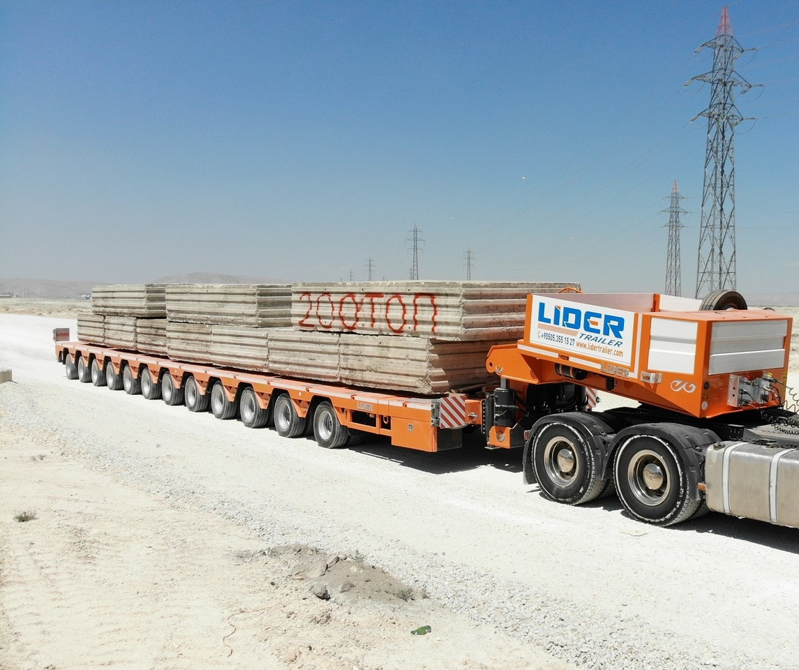 LIDER LIDER NEW 2025 MODEL Lowbed - عربة مسطحة منخفضة نصف مقطورة: صور 1 LIDER LIDER NEW 2025 MODEL Lowbed - عربة مسطحة منخفضة نصف مقطورة: صور 1