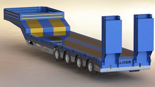 عربة مسطحة منخفضة نصف مقطورة جديد LIDER NEW 2025 MODELS YEAR LIDER TRAILER: صور 15