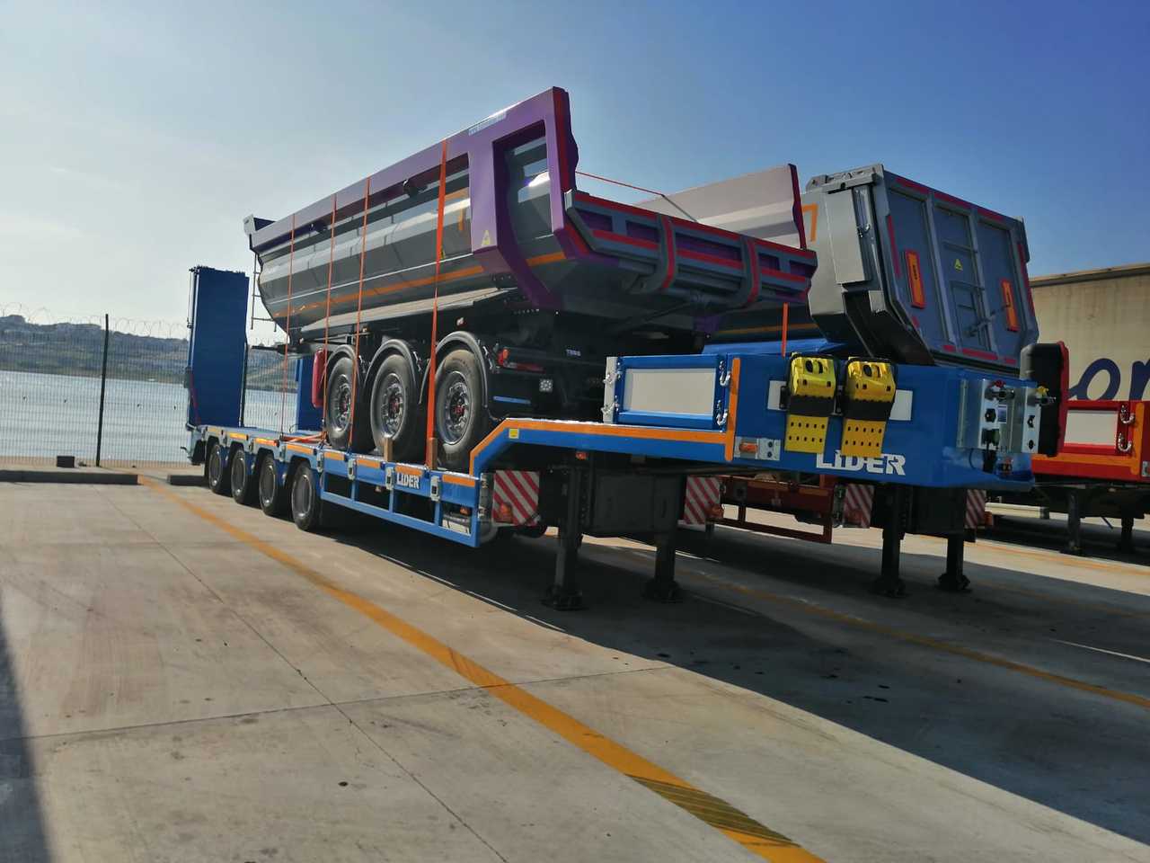 عربة مسطحة منخفضة نصف مقطورة جديد LIDER NEW 2025 MODELS YEAR LIDER TRAILER: صور 9
