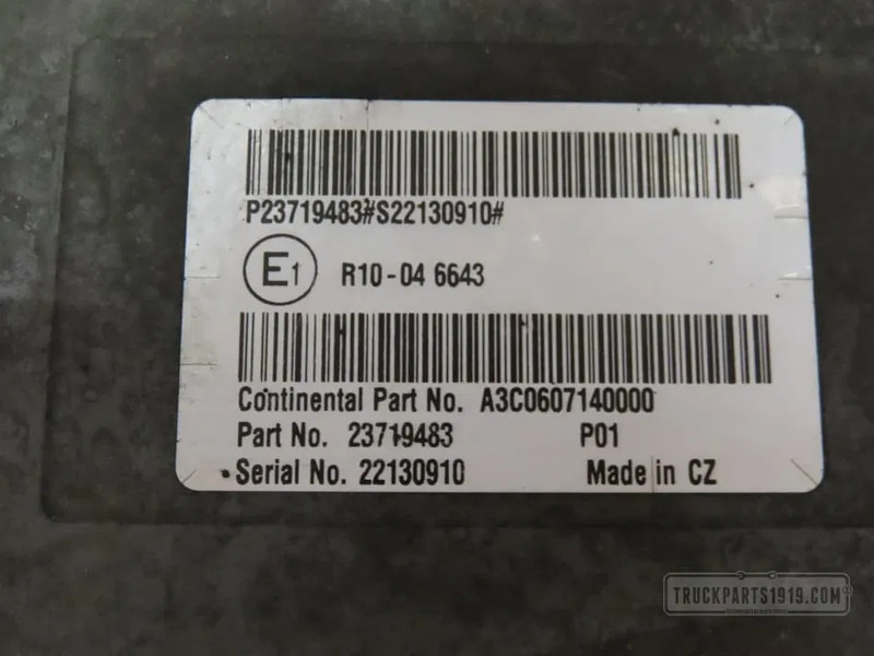 Volvo 23719483 Regeleenheid AdBlue - كتلة التحكم - شاحنة: صور 2 Volvo 23719483 Regeleenheid AdBlue - كتلة التحكم - شاحنة: صور 2