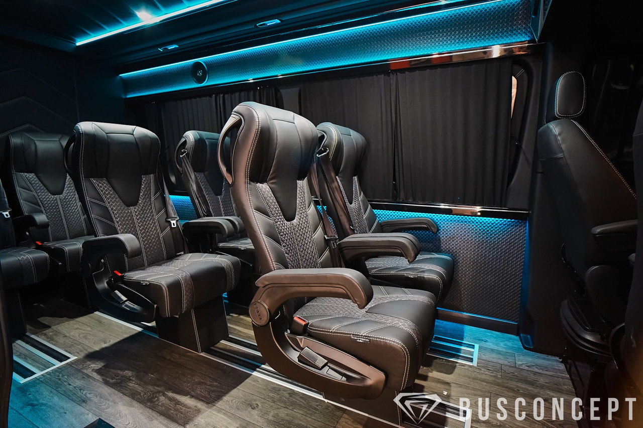 Mercedes Sprinter 319 Busconcept L3H2 9-Sitze - صغيرة, ميكروباص: صور 1 Mercedes Sprinter 319 Busconcept L3H2 9-Sitze - صغيرة, ميكروباص: صور 1