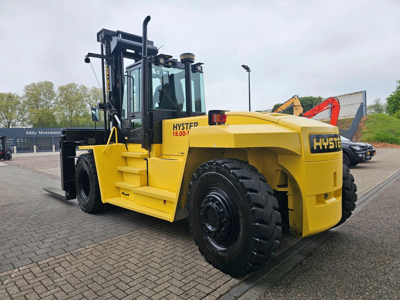 Hyster H18.00XM-12 - رافعة شوكية ديزل: صور 2 Hyster H18.00XM-12 - رافعة شوكية ديزل: صور 2