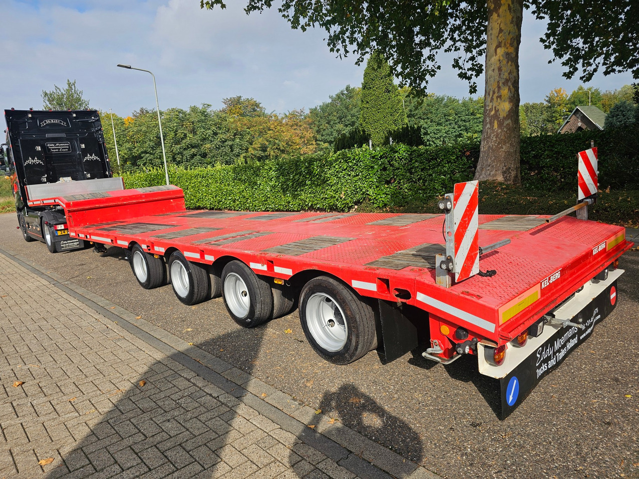 Kel-berg E50 S4 Telescopic - عربة مسطحة منخفضة نصف مقطورة: صور 4 Kel-berg E50 S4 Telescopic - عربة مسطحة منخفضة نصف مقطورة: صور 4