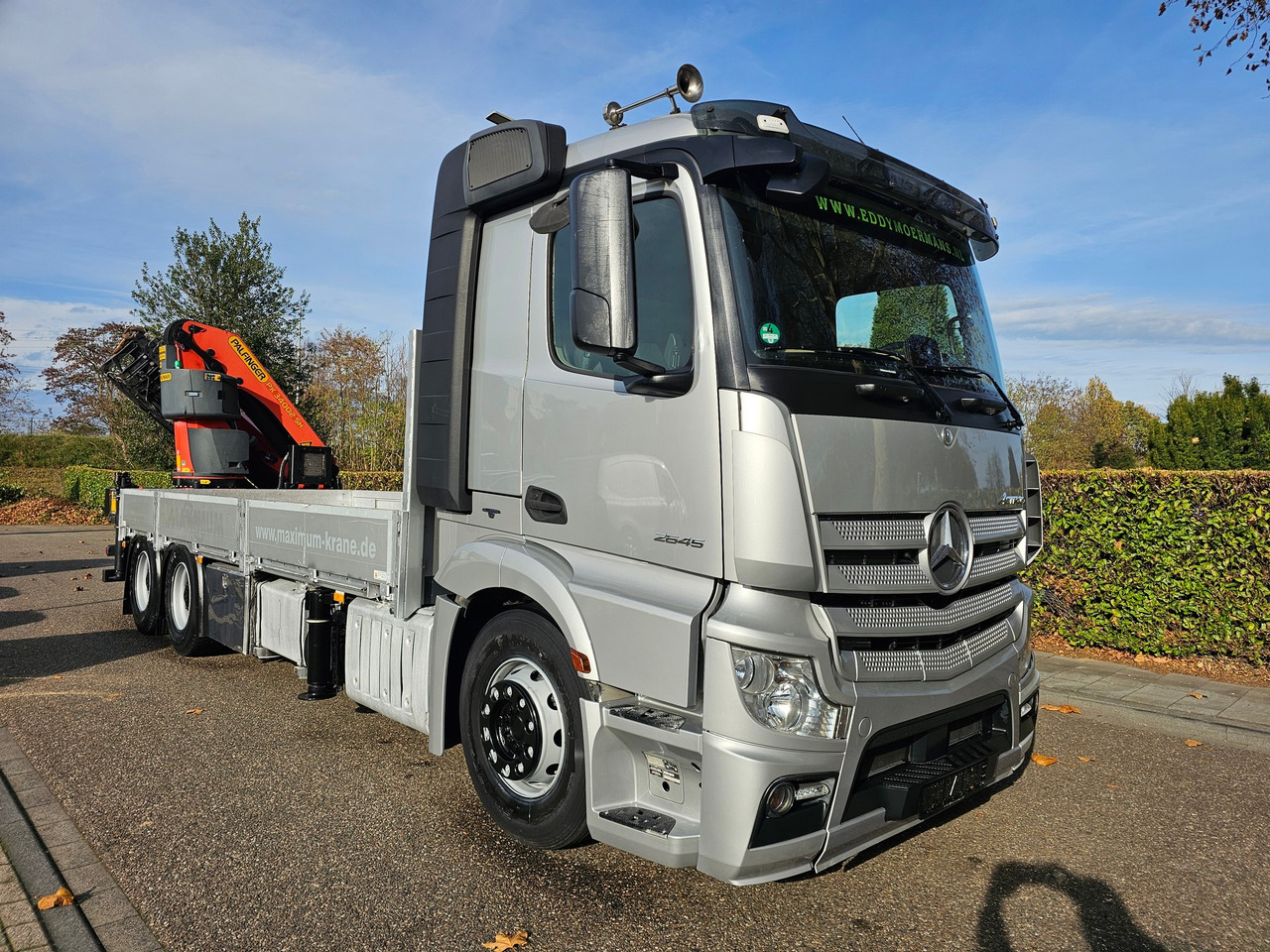 Mercedes Benz Actros 2645 6x4 - شاحنات مسطحة, شاحنة كرين: صور 5 Mercedes Benz Actros 2645 6x4 - شاحنات مسطحة, شاحنة كرين: صور 5