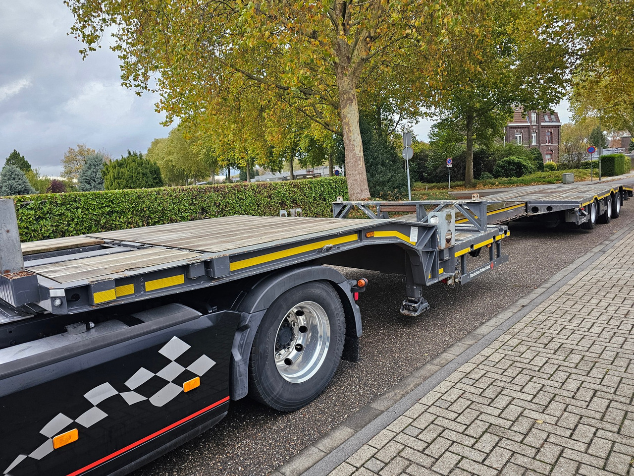 Meusburger MTS-3 - عربة مسطحة منخفضة نصف مقطورة: صور 2 Meusburger MTS-3 - عربة مسطحة منخفضة نصف مقطورة: صور 2