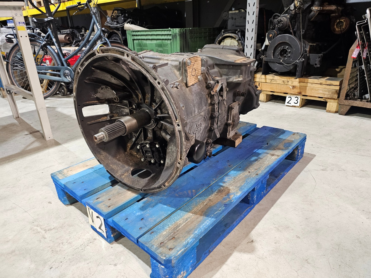 Scania GRS905 - علبة التروس - شاحنة: صور 1 Scania GRS905 - علبة التروس - شاحنة: صور 1