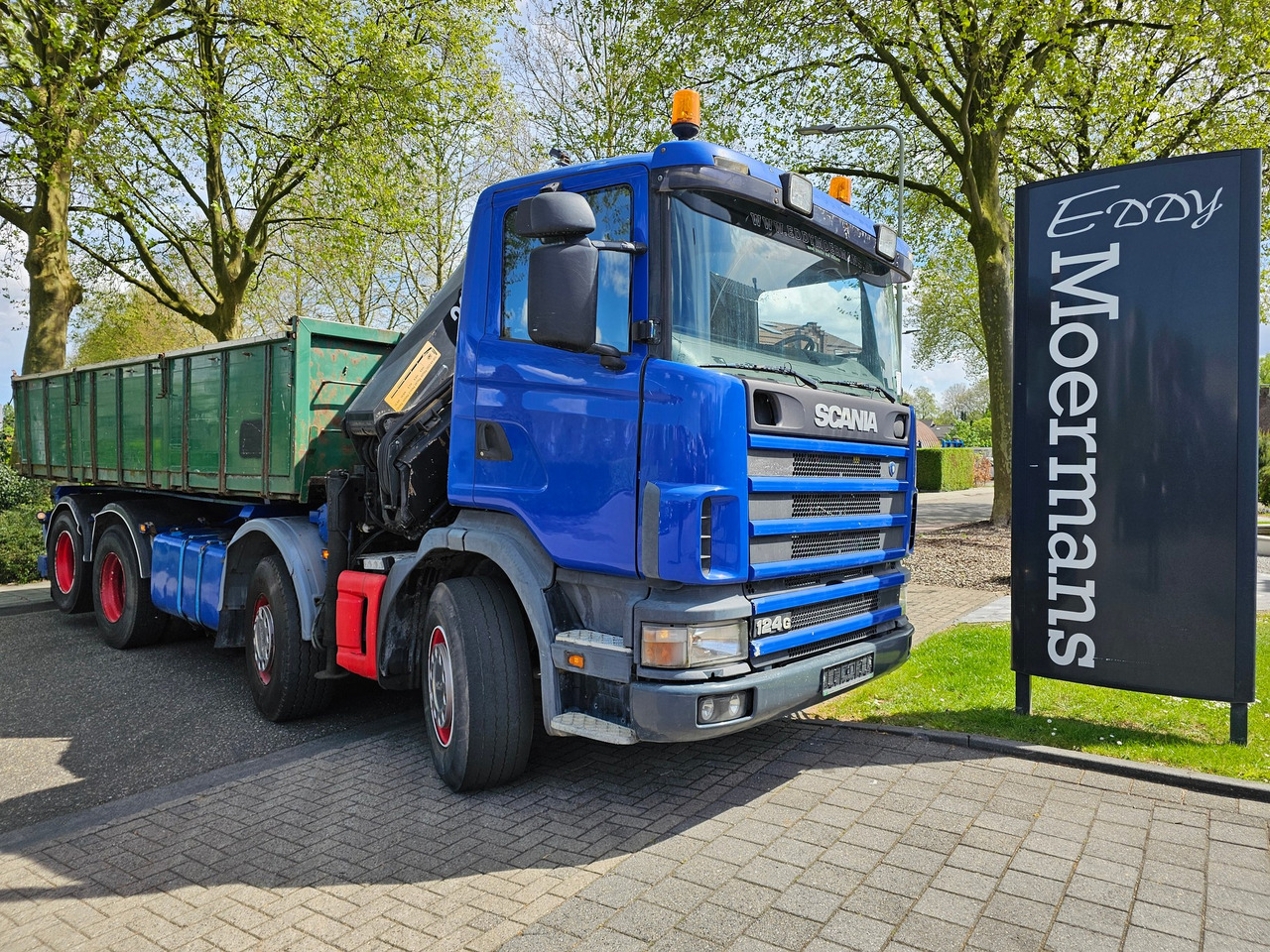 Scania R 124G 420 8x2 - شاحنة كرين: صور 1 Scania R 124G 420 8x2 - شاحنة كرين: صور 1