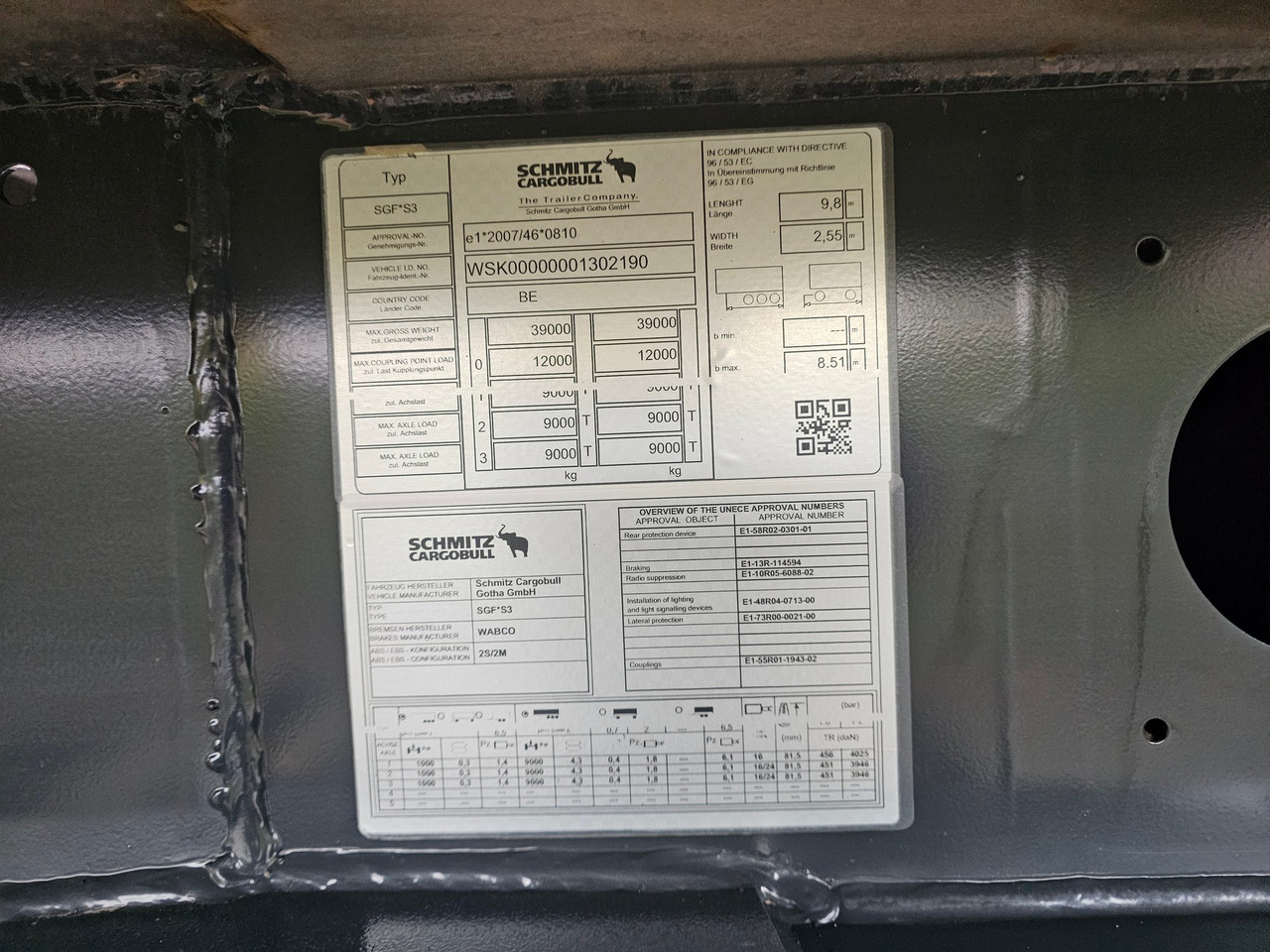 قلابة نصف مقطورة Schmitz SGF*S3 Steel / Alu: صور 14