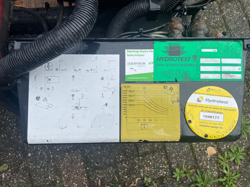 Kässbohrer 1500 KG Laadklep. Gebruikt - بصندوق مغلق نصف مقطورة: صور 2 Kässbohrer 1500 KG Laadklep. Gebruikt - بصندوق مغلق نصف مقطورة: صور 2