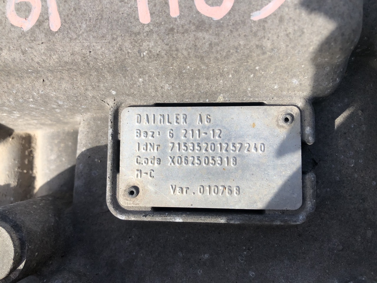 GEARBOX G211-12 ZKL RETARDER ACTROS MP4 (AVAILABLE 2PCS) - علبة التروس - شاحنة: صور 4 GEARBOX G211-12 ZKL RETARDER ACTROS MP4 (AVAILABLE 2PCS) - علبة التروس - شاحنة: صور 4