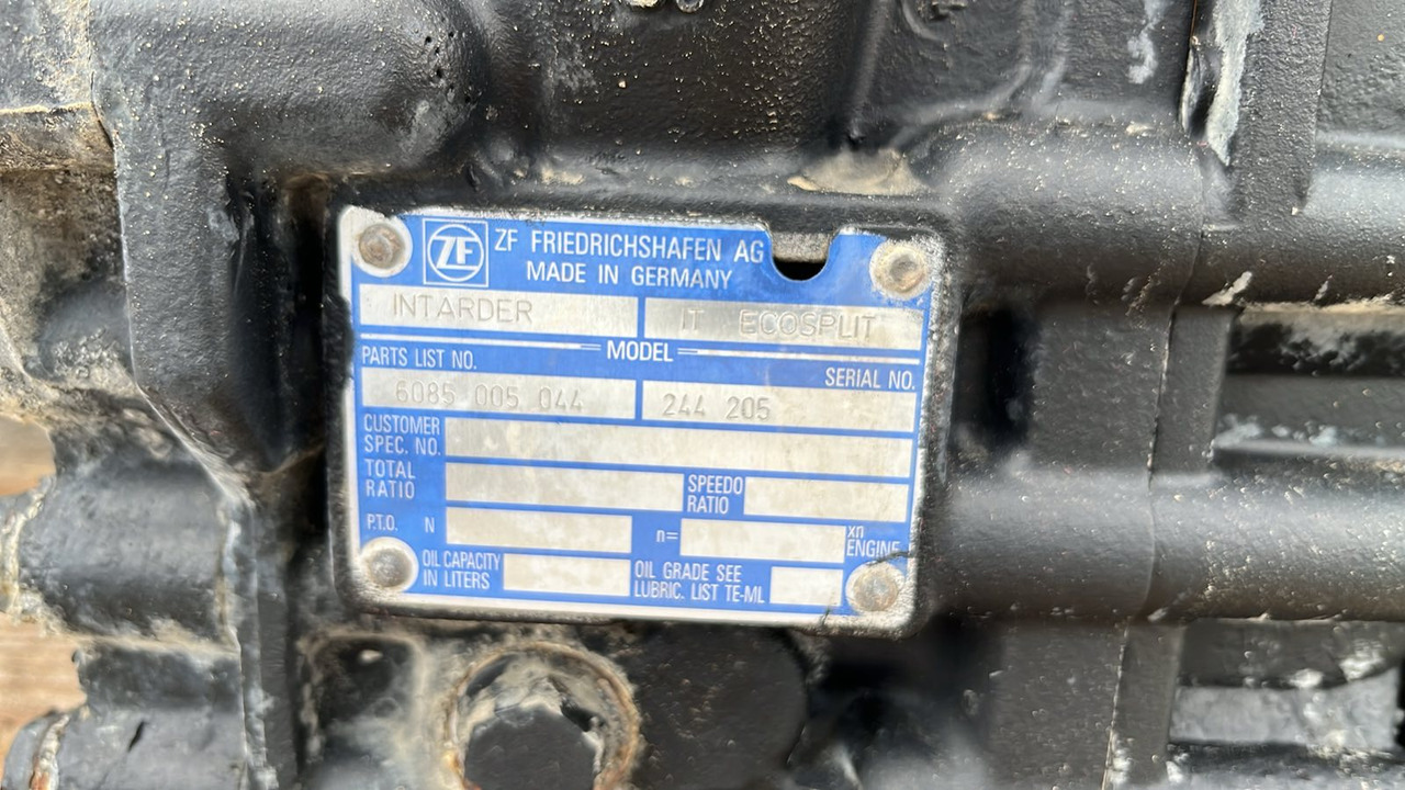 GEARBOX ZF 16S1921TD INTARDER MAN TGA - علبة التروس و قطع الغيار - شاحنة: صور 5 GEARBOX ZF 16S1921TD INTARDER MAN TGA - علبة التروس و قطع الغيار - شاحنة: صور 5
