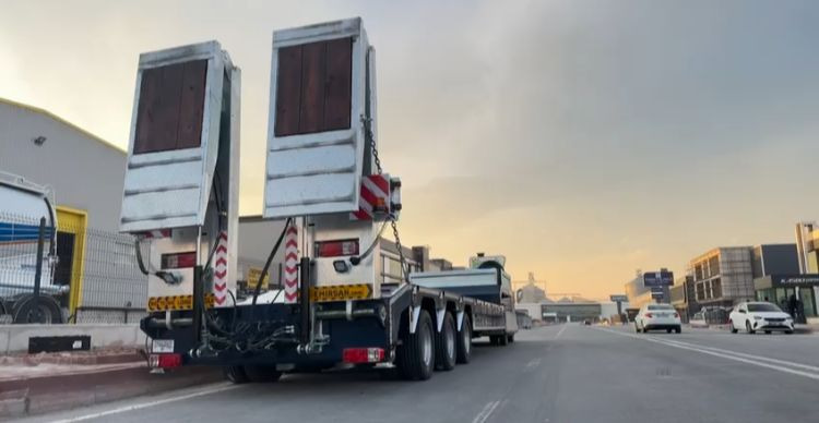 عربة مسطحة منخفضة نصف مقطورة جديد EMIRSAN 2024: صور 6