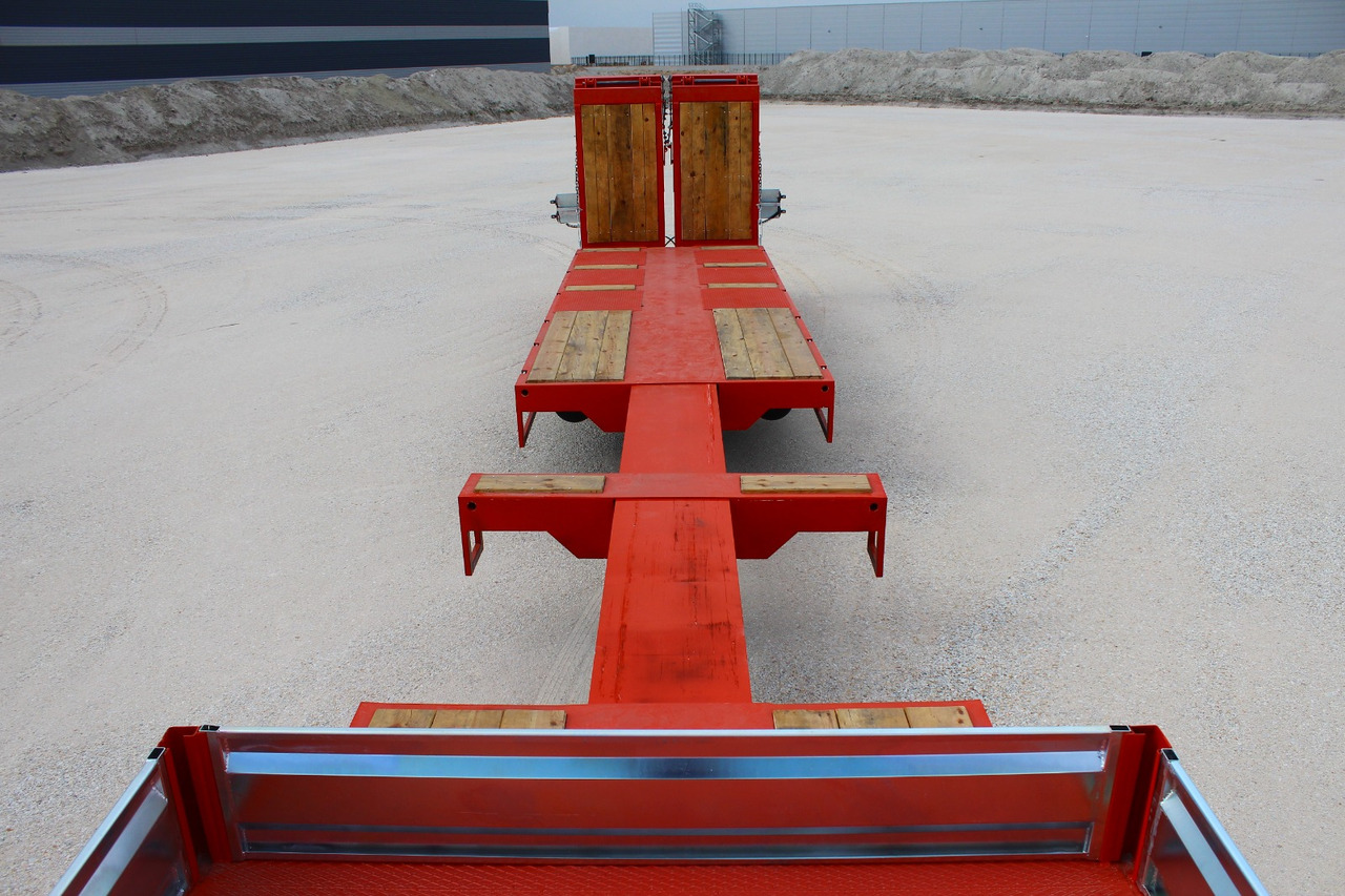عربة مسطحة منخفضة نصف مقطورة جديد EMIRSAN 3 AXLE EXTENDABLE PLATFORM LOWBED: صور 6