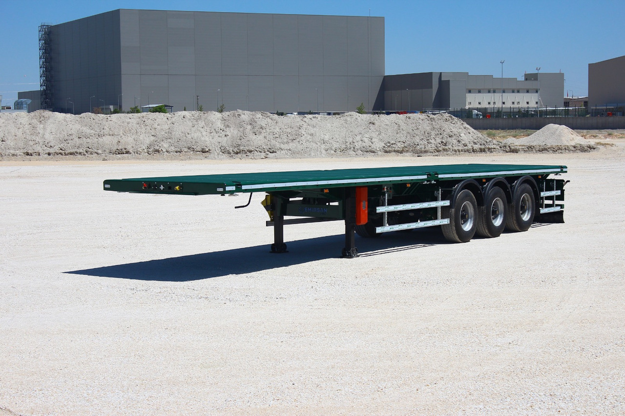 EMIRSAN Immediate Delivery From Stock 13.60 METER FLATBED - نصف مقطورة مسطحة: صور 1 EMIRSAN Immediate Delivery From Stock 13.60 METER FLATBED - نصف مقطورة مسطحة: صور 1