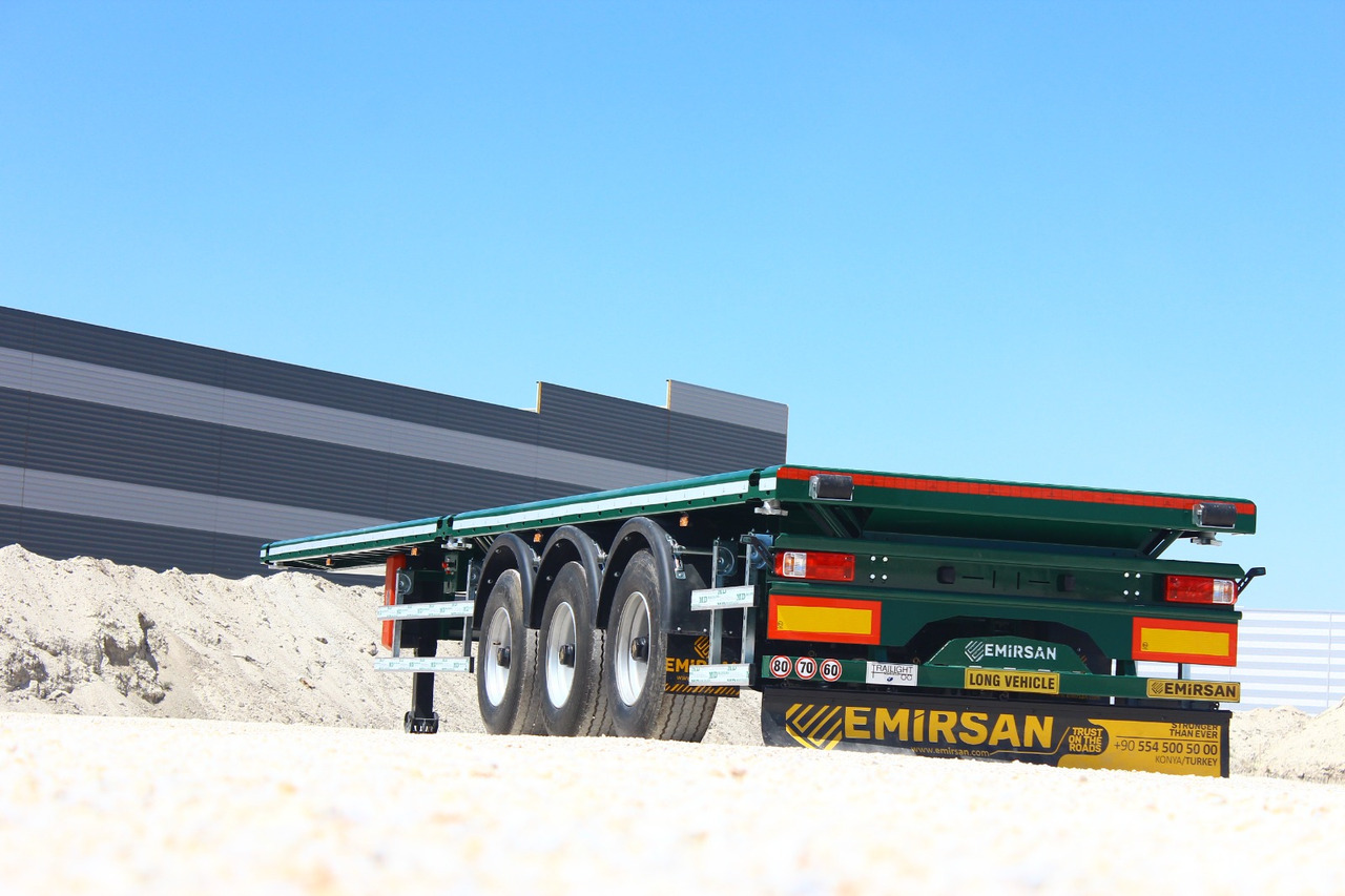 EMIRSAN Immediate Delivery From Stock 13.60 METER FLATBED - نصف مقطورة مسطحة: صور 3 EMIRSAN Immediate Delivery From Stock 13.60 METER FLATBED - نصف مقطورة مسطحة: صور 3