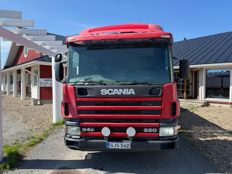 Scania P94D - شاحنات مسطحة, شاحنة كرين: صور 2 Scania P94D - شاحنات مسطحة, شاحنة كرين: صور 2