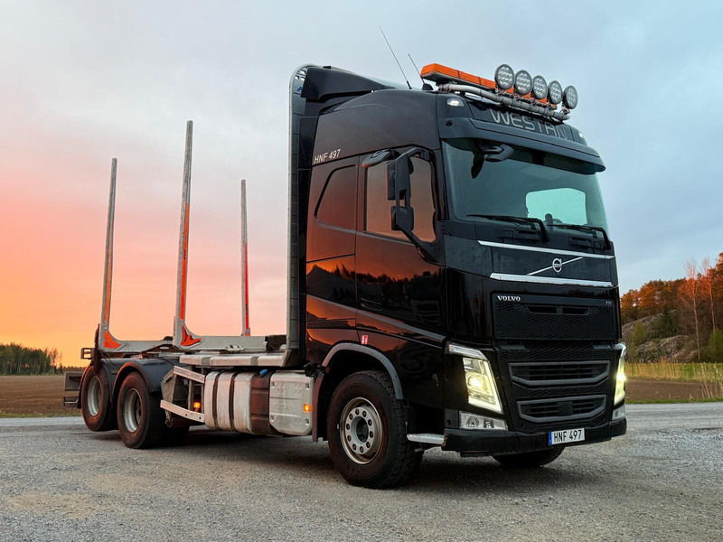 Volvo FH 500 Chassis - شاحنة قطع الأشجار: صور 1 Volvo FH 500 Chassis - شاحنة قطع الأشجار: صور 1
