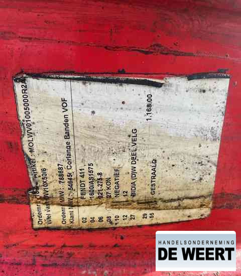 Fendt velgen 50" - الإطارات والجنوط - الآلات والماكينات الزراعية: صور 5 Fendt velgen 50" - الإطارات والجنوط - الآلات والماكينات الزراعية: صور 5