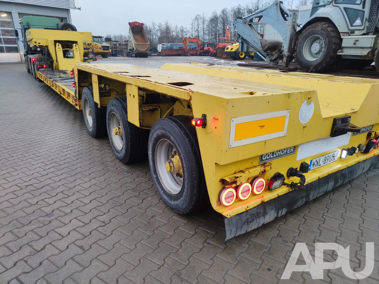 Goldhofer STZ-VH3 - عربة مسطحة منخفضة نصف مقطورة: صور 3 Goldhofer STZ-VH3 - عربة مسطحة منخفضة نصف مقطورة: صور 3
