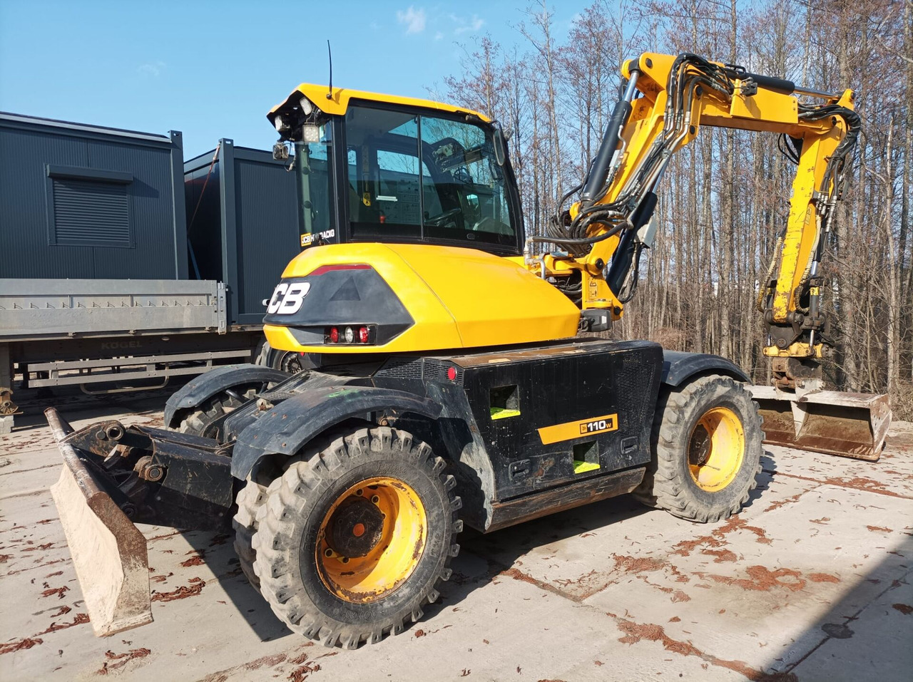 JCB HD110WT T4 - حفارة على عجلات: صور 5 JCB HD110WT T4 - حفارة على عجلات: صور 5
