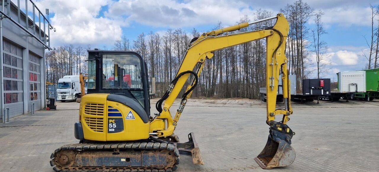 Komatsu PC 55MR-3 - حفارة مصغرة: صور 3 Komatsu PC 55MR-3 - حفارة مصغرة: صور 3