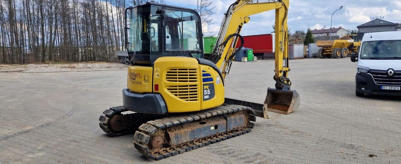 Komatsu PC 55MR-3 - حفارة مصغرة: صور 2 Komatsu PC 55MR-3 - حفارة مصغرة: صور 2