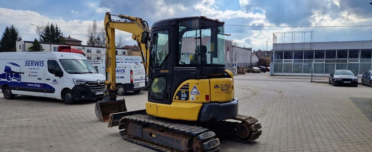 Komatsu PC 55MR-3 - حفارة مصغرة: صور 4 Komatsu PC 55MR-3 - حفارة مصغرة: صور 4