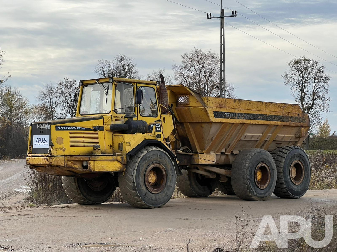 Volvo BM A25 6×6 - شاحنة مفصلية: صور 1 Volvo BM A25 6×6 - شاحنة مفصلية: صور 1
