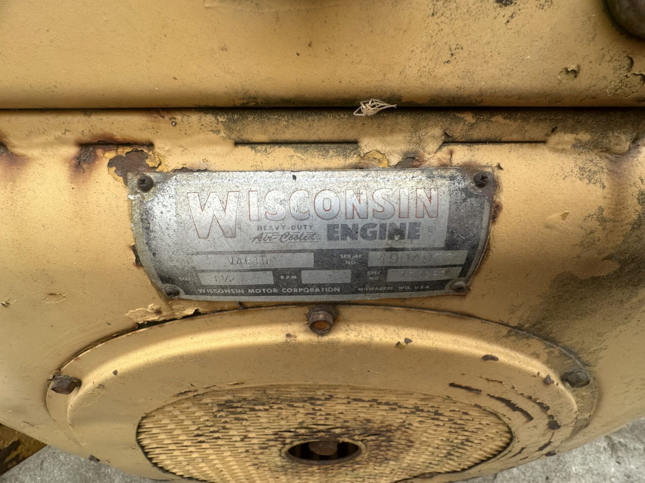 WISCONSIN ENGINE V461D poboczarka - ماكينات التسوية: صور 3 WISCONSIN ENGINE V461D poboczarka - ماكينات التسوية: صور 3