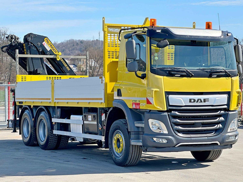 DAF CF 450 * PK 22002 - EH D + FUNK * 6x4 * TOP - شاحنات مسطحة, شاحنة كرين: صور 3 DAF CF 450 * PK 22002 - EH D + FUNK * 6x4 * TOP - شاحنات مسطحة, شاحنة كرين: صور 3
