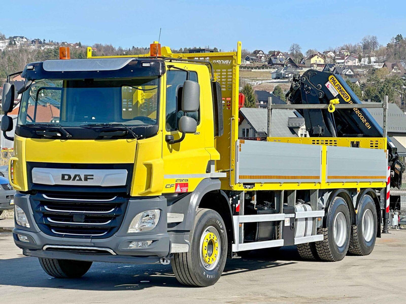 DAF CF 450 * PK 22002 - EH D + FUNK * 6x4 * TOP - شاحنات مسطحة, شاحنة كرين: صور 4 DAF CF 450 * PK 22002 - EH D + FUNK * 6x4 * TOP - شاحنات مسطحة, شاحنة كرين: صور 4
