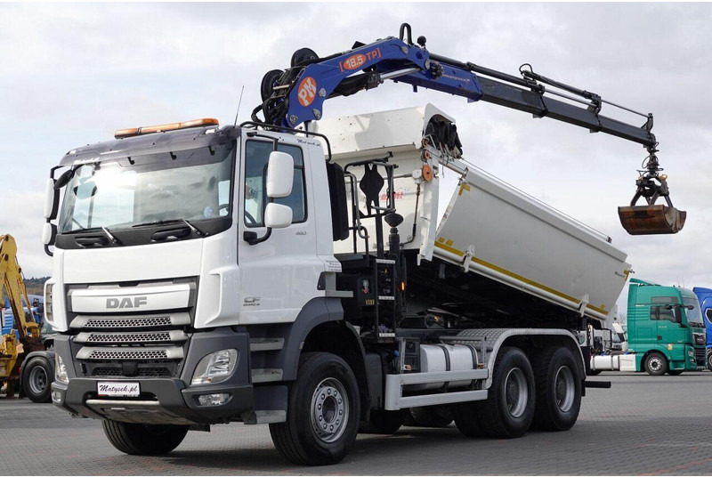 DAF CF 460 - قلابات, شاحنة كرين: صور 1 DAF CF 460 - قلابات, شاحنة كرين: صور 1