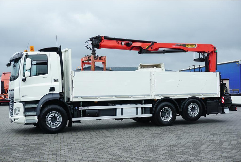 DAF CF / 480 / 6 X 2 / SKRZYNIOWY + HDS / PALFINGER PK 22 001L / OŚ - شاحنات مسطحة, شاحنة كرين: صور 5 DAF CF / 480 / 6 X 2 / SKRZYNIOWY + HDS / PALFINGER PK 22 001L / OŚ - شاحنات مسطحة, شاحنة كرين: صور 5