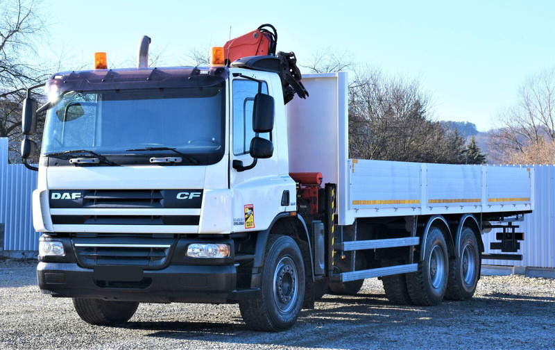 DAF CF 75.360 - شاحنات مسطحة, شاحنة كرين: صور 4 DAF CF 75.360 - شاحنات مسطحة, شاحنة كرين: صور 4