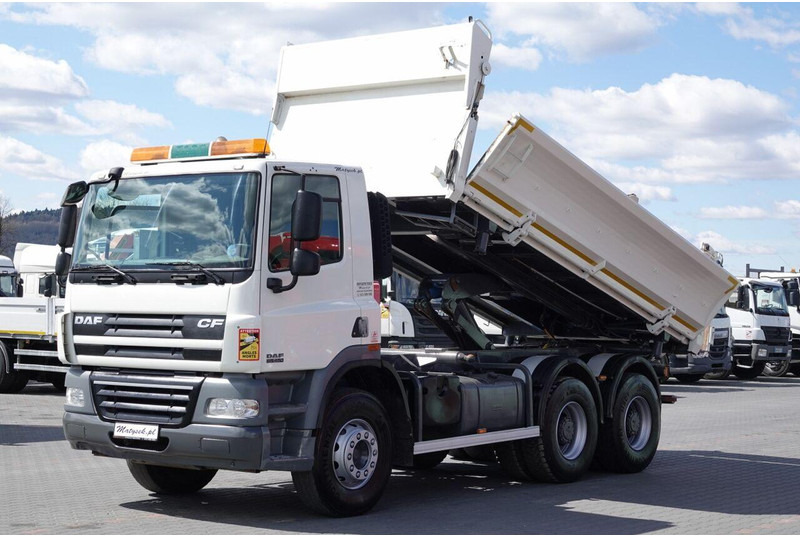 DAF CF 85.410 / 6X4 / WYWROTKA 2 STR / BORDMATIC / HYDROBURTA / MANU - قلابات: صور 1 DAF CF 85.410 / 6X4 / WYWROTKA 2 STR / BORDMATIC / HYDROBURTA / MANU - قلابات: صور 1