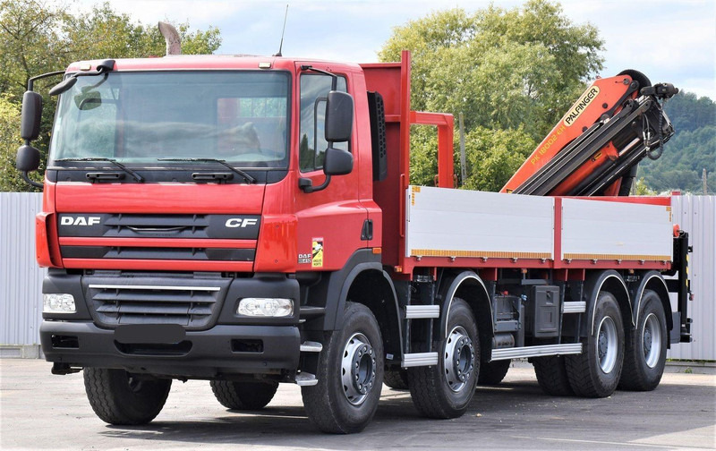DAF CF 85.410 - شاحنات مسطحة, شاحنة كرين: صور 3 DAF CF 85.410 - شاحنات مسطحة, شاحنة كرين: صور 3