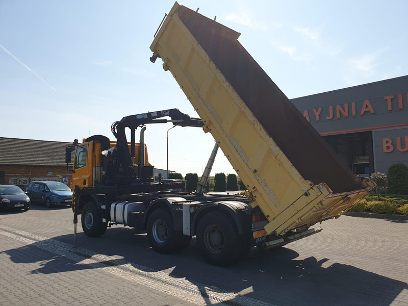 DAF CF GINAF X3335 S 6x6 DUMP TRUCK+HDS ATLAS 1460 HYDROBORD - قلابات, شاحنة كرين: صور 3 DAF CF GINAF X3335 S 6x6 DUMP TRUCK+HDS ATLAS 1460 HYDROBORD - قلابات, شاحنة كرين: صور 3