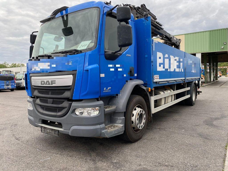 DAF LF 280 - شاحنات مسطحة, شاحنة كرين: صور 4 DAF LF 280 - شاحنات مسطحة, شاحنة كرين: صور 4
