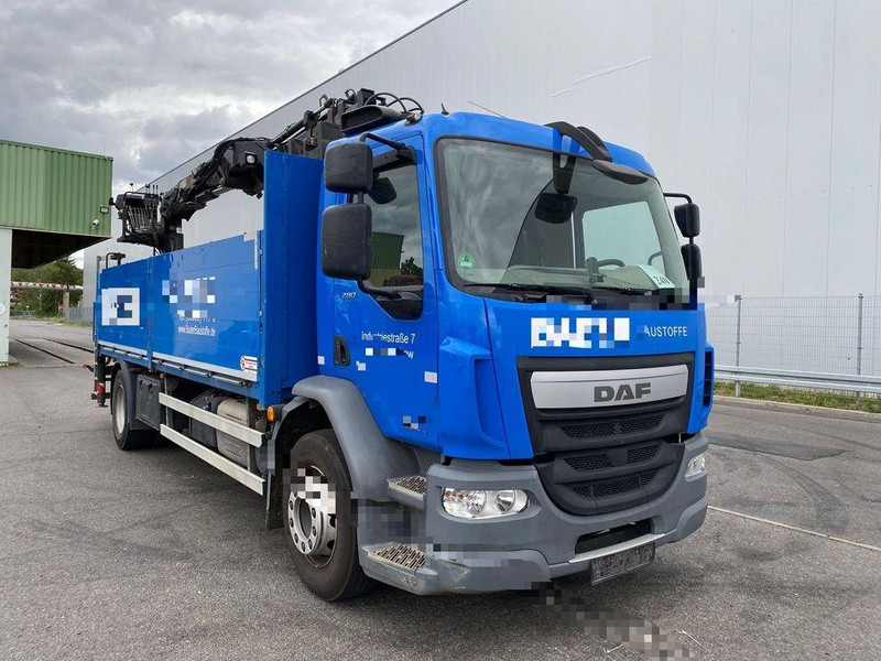 DAF LF 280 - شاحنات مسطحة, شاحنة كرين: صور 1 DAF LF 280 - شاحنات مسطحة, شاحنة كرين: صور 1