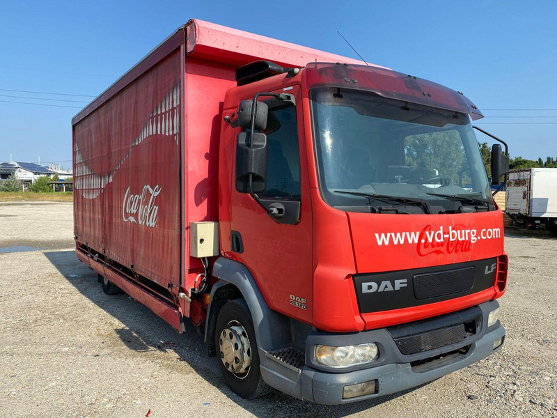 DAF LF 45.180 Pritsche + Plane - بصندوق مغلق شاحنة: صور 2 DAF LF 45.180 Pritsche + Plane - بصندوق مغلق شاحنة: صور 2