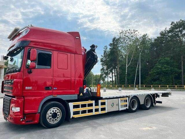 DAF XF 105 6x2 HMF 4020 EURO 5 KRAN CRANE - شاحنات مسطحة, شاحنة كرين: صور 3 DAF XF 105 6x2 HMF 4020 EURO 5 KRAN CRANE - شاحنات مسطحة, شاحنة كرين: صور 3