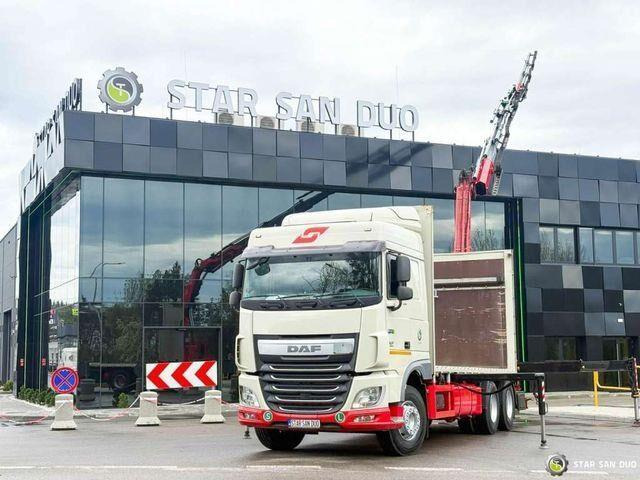 DAF XF 440 6x2 Fassi F365 FLY JIBCranePallet Grippe - شاحنات مسطحة, شاحنة كرين: صور 4 DAF XF 440 6x2 Fassi F365 FLY JIBCranePallet Grippe - شاحنات مسطحة, شاحنة كرين: صور 4