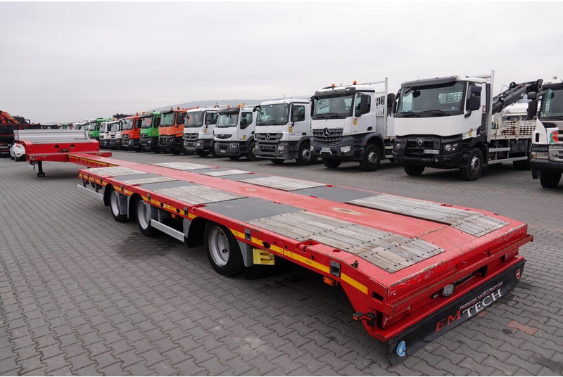 Emtech NACZEPA LAWETA / NISKOPODWOZIE / ROZCIĄGANA / DŁUGOŚĆ : 16 M / - عربة مسطحة منخفضة مقطورة: صور 5 Emtech NACZEPA LAWETA / NISKOPODWOZIE / ROZCIĄGANA / DŁUGOŚĆ : 16 M / - عربة مسطحة منخفضة مقطورة: صور 5