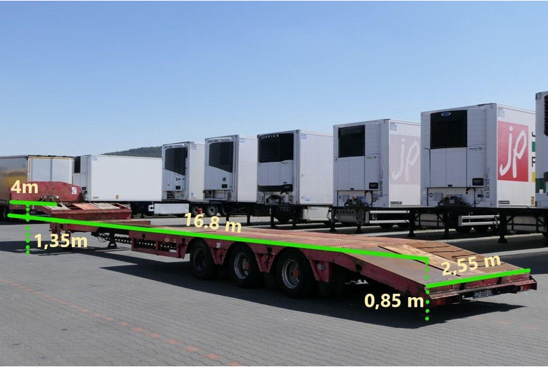 Faymonville NISKOPODWOZIE / ROZCIĄGANA / LAWETA / osie skrętne / wciągarka - عربة مسطحة منخفضة نصف مقطورة: صور 2 Faymonville NISKOPODWOZIE / ROZCIĄGANA / LAWETA / osie skrętne / wciągarka - عربة مسطحة منخفضة نصف مقطورة: صور 2